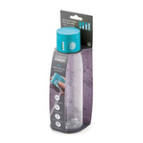 Close-up of the Joseph Joseph Dot water bottle counter that records every refill.