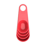 Red Joseph Joseph Duo measuring cups nesting from 250 ml to 60 ml, second product image