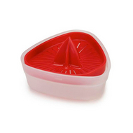 Joseph Joseph Duo manual citrus juicer in red
