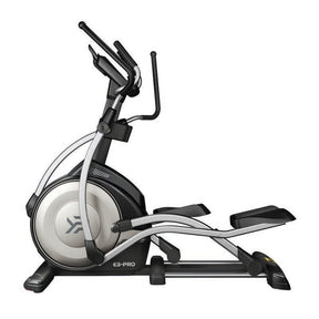 E7 PRO commercial elliptical cross trainer with 12kg flywheel and 52cm stride