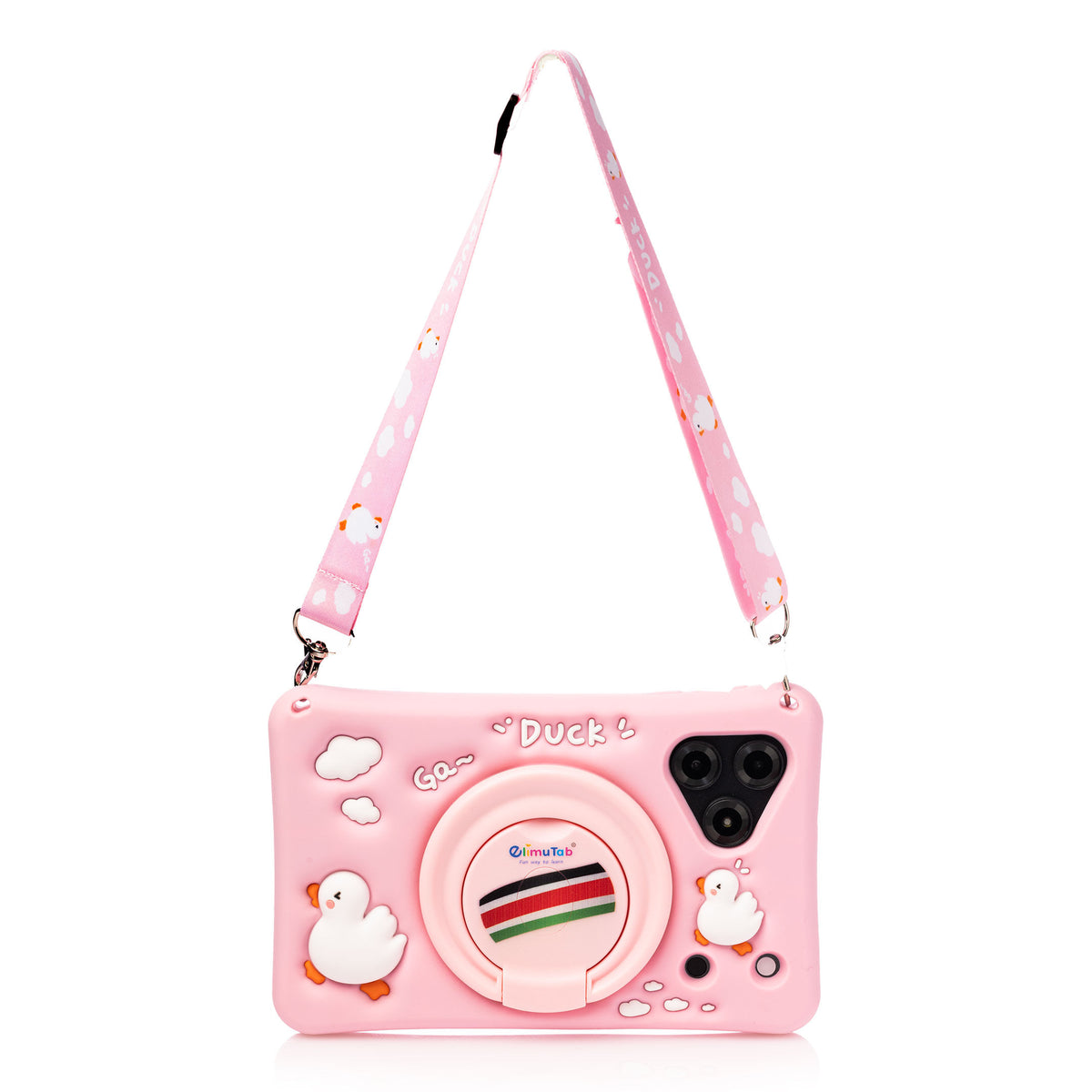 Elimutab ET04 Pro Prime Edition Kids Tablet 7 Inch | CBC Learning Tablet with 224GB Preloaded Content and Handle Case