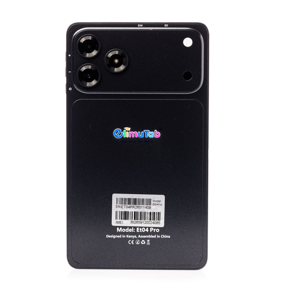 Elimutab ET04 Pro Prime Edition Kids Tablet 7 Inch | CBC Learning Tablet with 224GB Preloaded Content and Handle Case