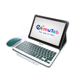Elimutab ET02 Max 10.1 Inch Educational Tablet with Touch Pen, Keyboard and Mouse 8GB 64GB 4G Jungle Green | Safe Learning, Parental Control, Grade 1 to Form 4
