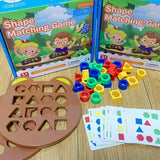 Early Education puzzle/Shape matching Cards Game