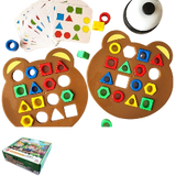 Early Education puzzle/Shape matching Cards Game