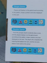 Early Education puzzle/Shape matching Cards Game