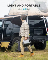 EcoFlow RIVER 2 Pro Portable Power Station – 768Wh LiFePO4 Battery, 70-Min Fast Charging, 3×800W AC Outlets