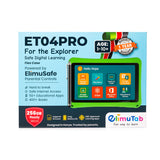 Elimutab ET04 Pro Prime Edition Kids Tablet 7 Inch | CBC Learning Tablet with 224GB Preloaded Content and Handle Case
