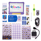 Elimutab ET03 Pro Kids Tablet 10.1 Inch 32GB | CBC Learning Tablet in Puffed Stand Case, 4G SIM, Ages 3 to 17