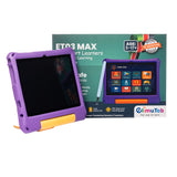 Elimutab ET03 Pro Kids Tablet 10.1 Inch 32GB | CBC Learning Tablet in Puffed Stand Case, 4G SIM, Ages 3 to 17