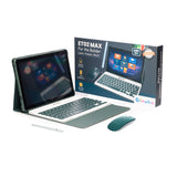Elimutab ET02 Max 10.1 Inch Educational Tablet with Touch Pen, Keyboard and Mouse 8GB 64GB 4G Jungle Green | Safe Learning, Parental Control, Grade 1 to Form 4