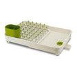 Joseph Joseph Extend expandable dish rack with steel prongs.