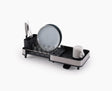 Joseph Joseph Extend Slim Steel dish rack in grey, sold in Kenya by Homelux Kenya
