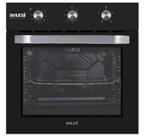 Bolesi F-125 Built-in Oven 65L Electric Kenya | Multifunction Bake Grill Roast, Fan, Rotary Knobs, Tempered Glass Door, 60cm