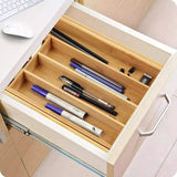 Extendable Cutlery Tray, 6-7 Adjustable Compartments Kitchen Drawer Organizer and Utensil Organizer, Perfect Utensil Holder and Cutlery Tray in Home Kitchen, Office