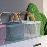 Multipurpose mesh storage baskets
