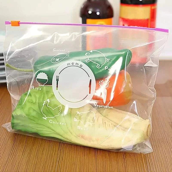 20pcs Fridge zipper bags