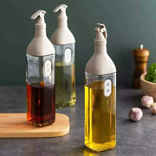 Kitchen leak- proof oil/ vinegar dispenser