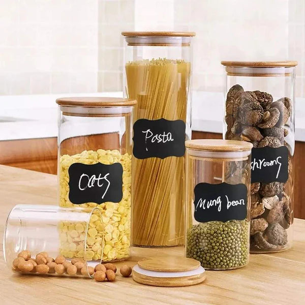 Re- usable jar stickers set of 80+ free Pen
