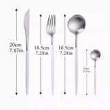 24pcs Slim Design Cutlery set