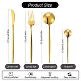 24pcs Slim Design Cutlery set