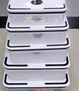 5-in-1 Microwaveable Fridge Food Storage Containers – Stackable & Airtight
