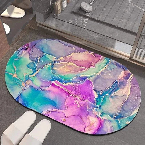 Absorbent Diatomaceous Earth Bath Mat