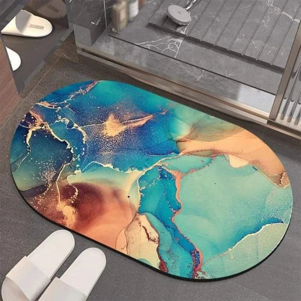 Absorbent Diatomaceous Earth Bath Mat