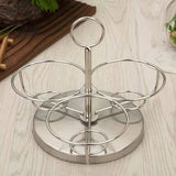 3pcs Stainless steel sugar dish/seasoning pots
