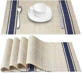 6pcs Heat resistant pvc placemats