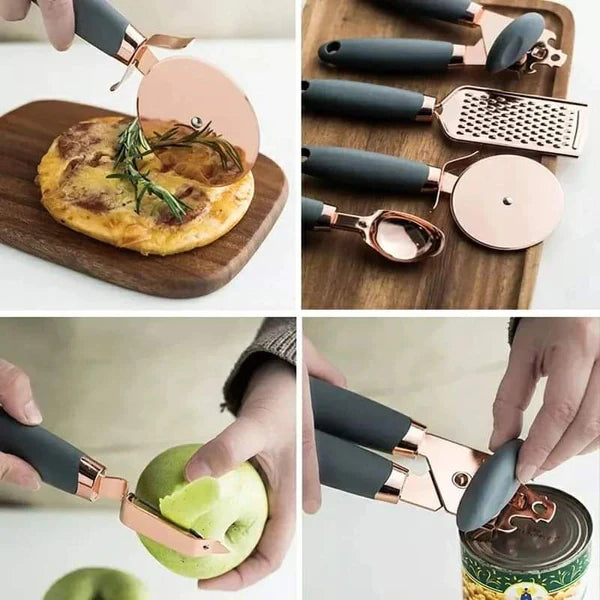 Heavy duty 7 pieces kitchen gadget set