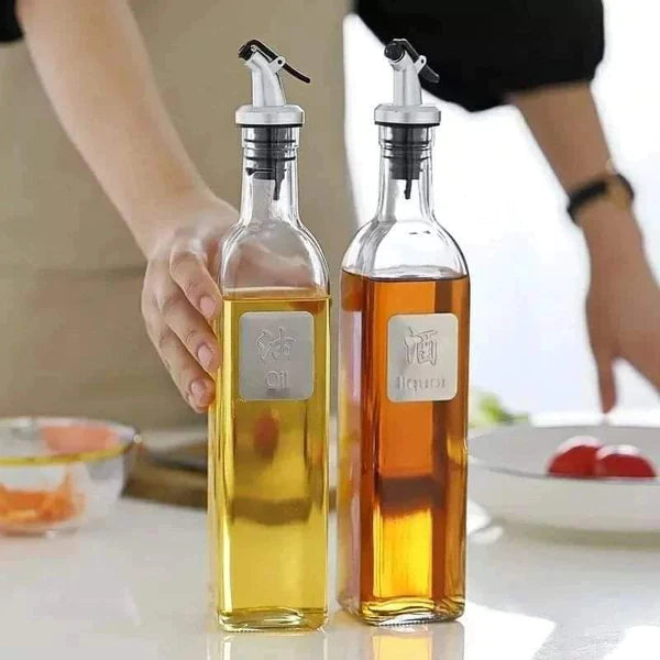 Oil/Vinegar Glass Dispenser