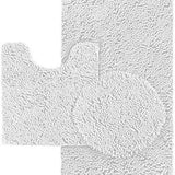 3 pcs Microfiber toilet mat set
