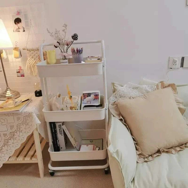 3Tier Multifunctional Rolling Cart