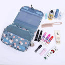 Foldable Travel Cosmetic Organizer Bag –| Multi-Compartment Toiletry & Makeup Bag