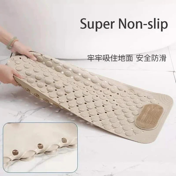 Antislip Bathroom Mat Shower Mats With Foot Massage Area
