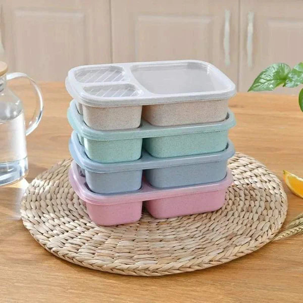 Wheat Straw Microwavable Lunch Box