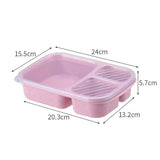 Wheat Straw Microwavable Lunch Box