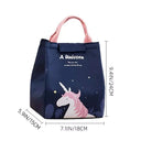 Cartoon Cooler Lunch Bag | Kids Insulated Thermal Food Carrier