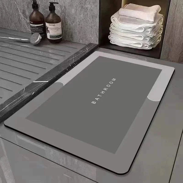 Large Super Absorbent Rectangular Bathroom Mat