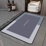 Large Super Absorbent Rectangular Bathroom Mat