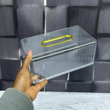 Nordic Transparent Acrylic Serviette Holder