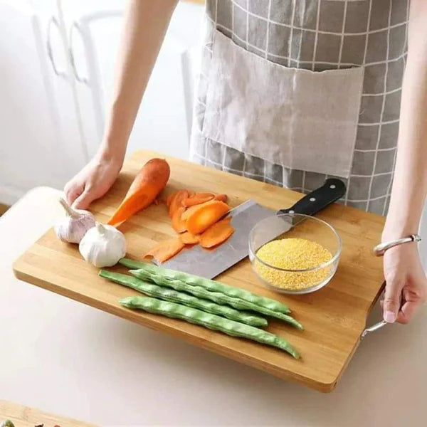 Natural Heavy Duty Bamboo Chopping Board