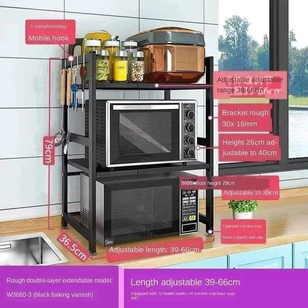 Adjustable Microwave Stand