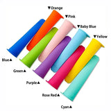 5Pcs Reusable Silicone Popsicle / Ice Cream Maker