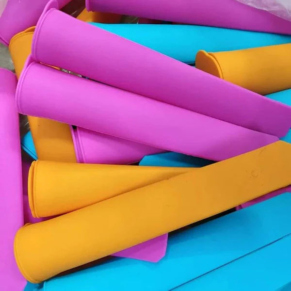 5Pcs Reusable Silicone Popsicle / Ice Cream Maker