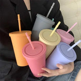 Double Layer 450 ml Glass Tumbler