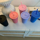 Double Layer 450 ml Glass Tumbler