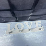 White Vintage Decorative Key Holder