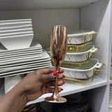 6pcs Champagne glasses